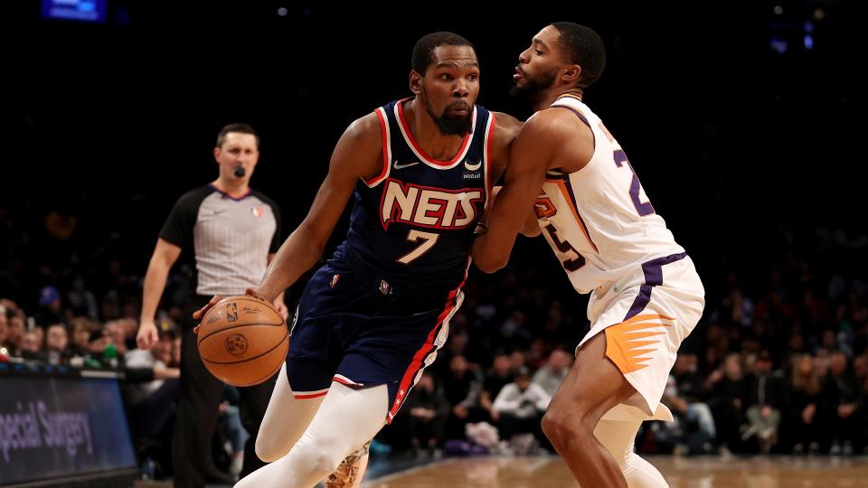 Kevin Durant, Mikal Bridges 02092023