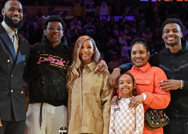 LeBron James family tree: Meet the NBA superstar's sons Bronny and ...