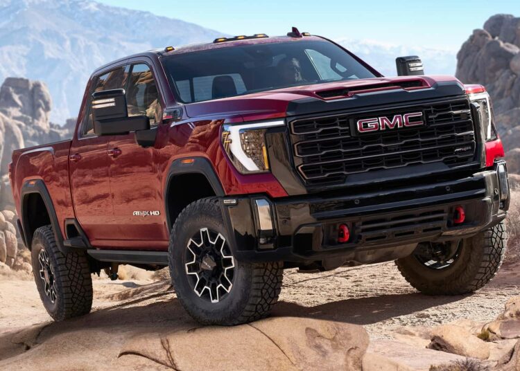 2024 Gmc Sierra Hd At4x Debuts With 1.5-inch Lift, Hardcore Aev Edition 