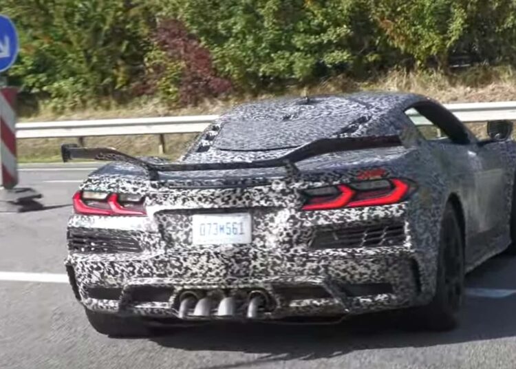 2025 Corvette Zr1 Is Loud And Quick In Nürburgring Spy Video