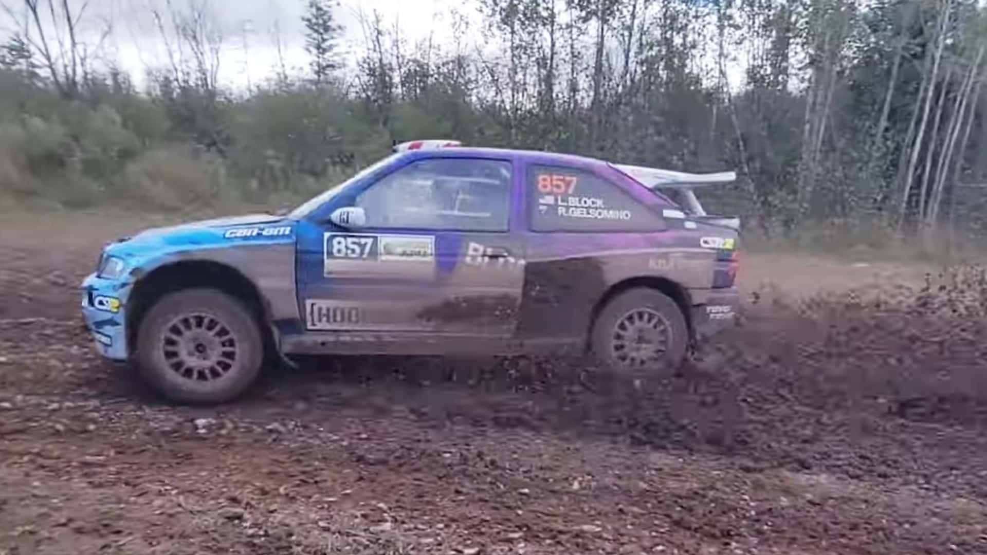 Lia Block Takes Her Dad's Escort Cosworth Rallying After Winning ARA