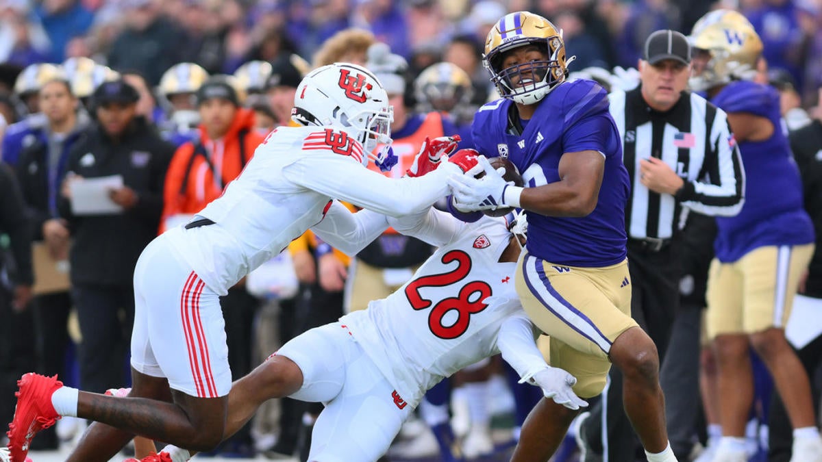 Washington vs. Utah score No. 5 Huskies use defense, ground game in