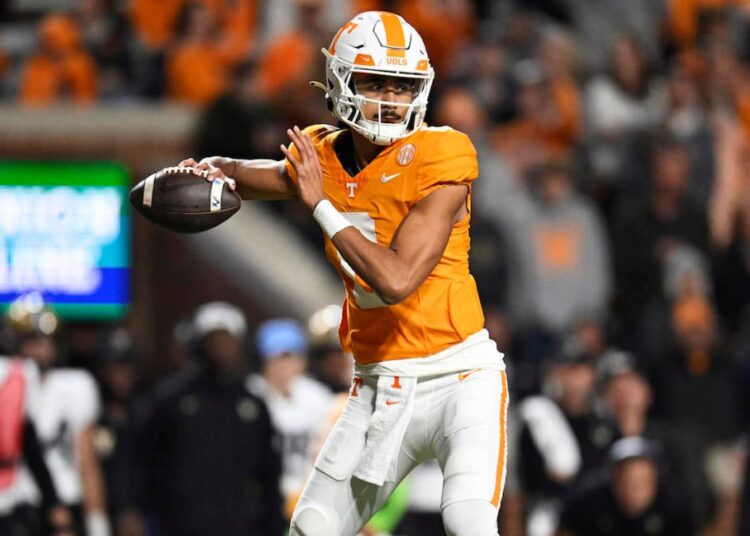 Tennessee Star Freshman QB Nico Iamaleava To Start Citrus Bowl Vs. Iowa ...