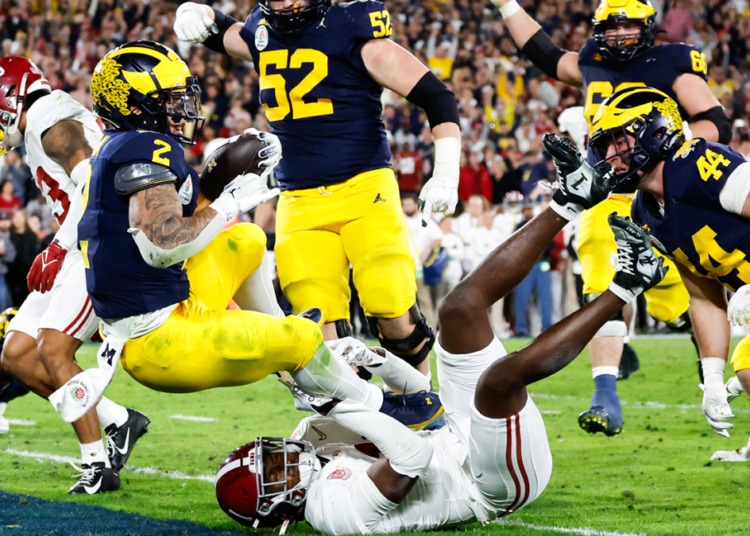 Michigan vs. Alabama score Wolverines survive Tide in OT to win Rose