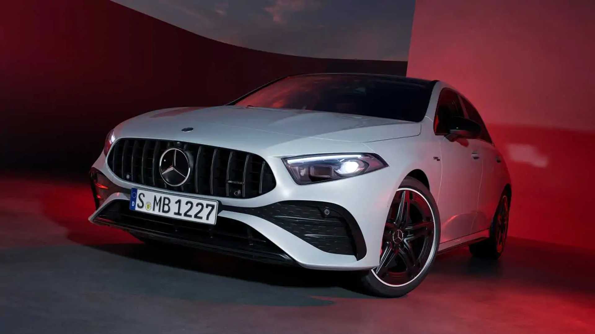 Mercedes Will Keep Making Its Cheapest Gas Car Because EVs Are Still