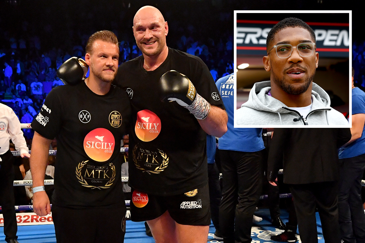 Tyson Fury coy on Anthony Joshua’s work under Ben Davison: ‘I’m not ...