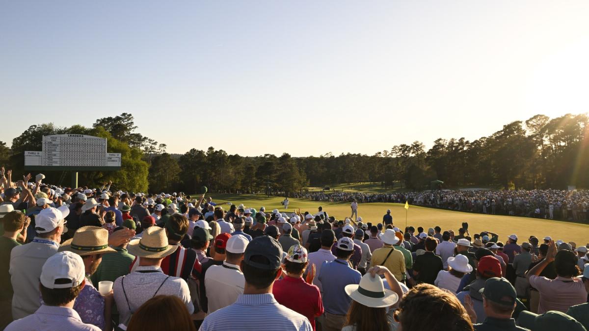 2024 Masters finalround tee times and pairings at Augusta National