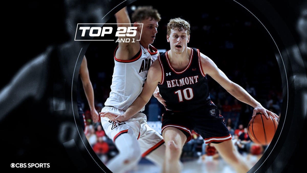 College basketball rankings North Carolina moves up in Top 25 And 1 after Belmont's Cade Tyson