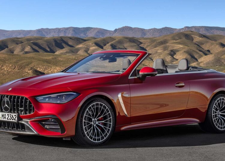 2025 Mercedes-AMG CLE53 Cabriolet Gets 443 HP And Infinite Headroom ...