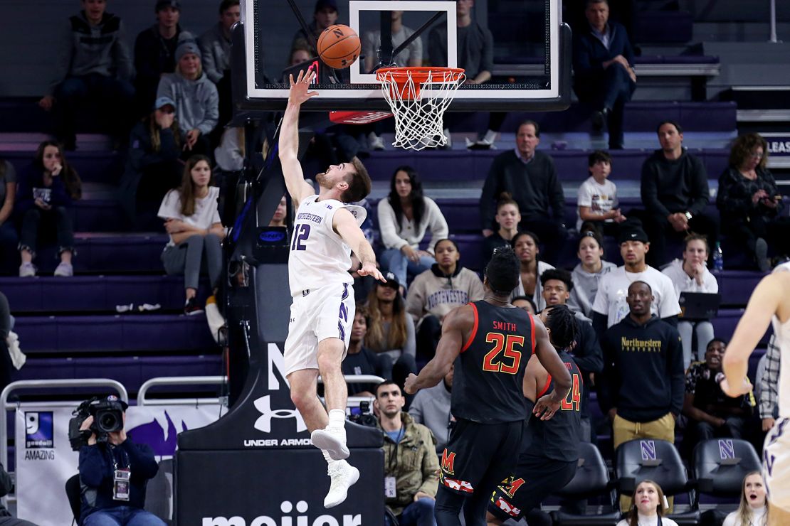 Spencer played college hoops for the Northwestern Wildcats after he finished his time playing NCAA lacrosse.