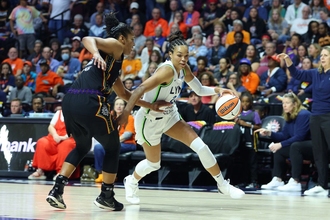 Napheesa Collier scored 26 points for the Minnesota Lynx.